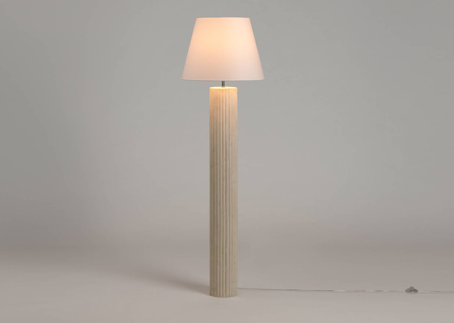 Minna Floor Lamp Ivory