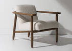 Tacona Armchair -Amalie Ivory