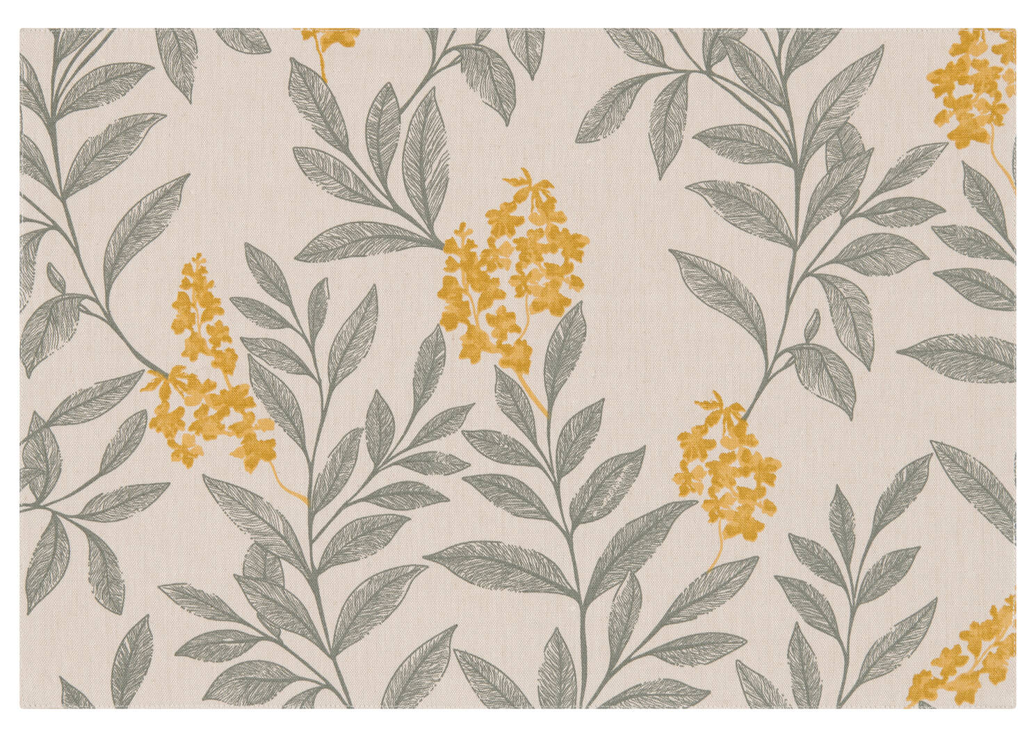 Morris Placemat Natural/Sage