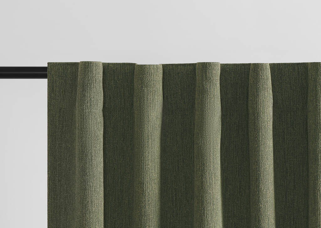 Witley Curtain 96 Green