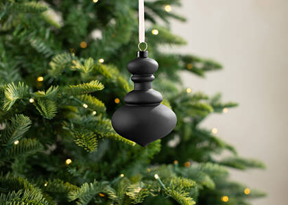 Clara Globe Finial Ornament