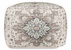 Diana Pouf Ivory/Multi