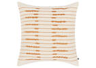 Zeb Cotton Pillow 20x20 Ivory/Brown