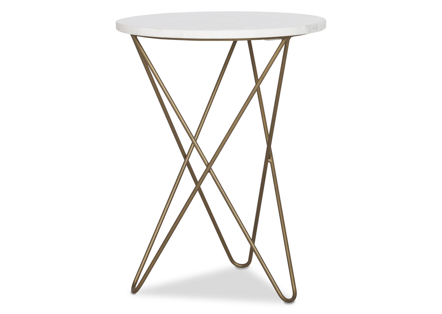 Ora Accent Table -Simba Brass