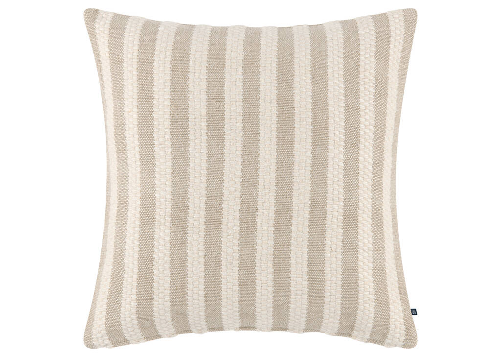 Florian Striped Pillow 20x20 Nat/Sand