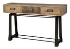 Table console Distillery -pin d'artisan