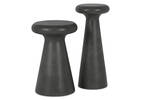 Farlind Tall Accent Table -Charcoal