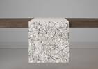 Joplin Floral Table Runner Oatmeal/Bl