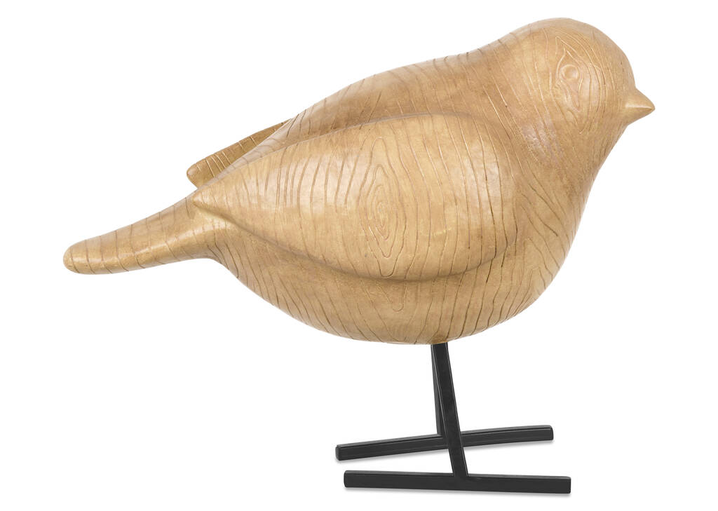 Déco oiseau debout Rue naturelle