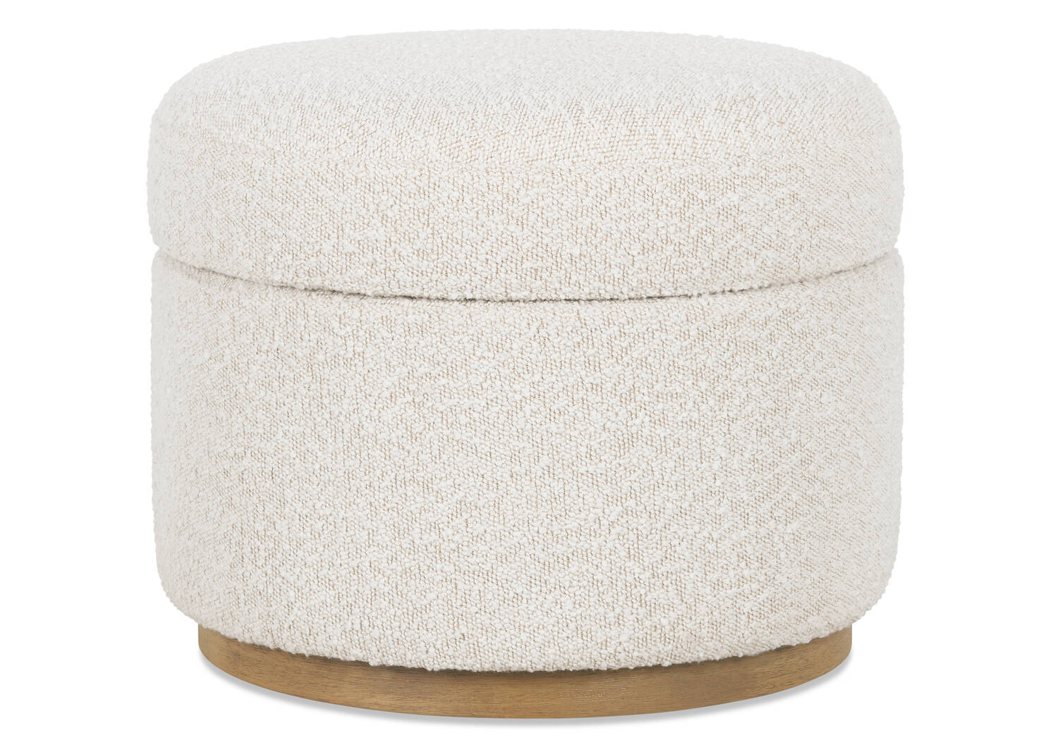 Lindy Storage Ottoman -Amalie Cotton