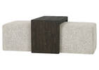 Muir C-Table Ottoman -Amalie Pepper