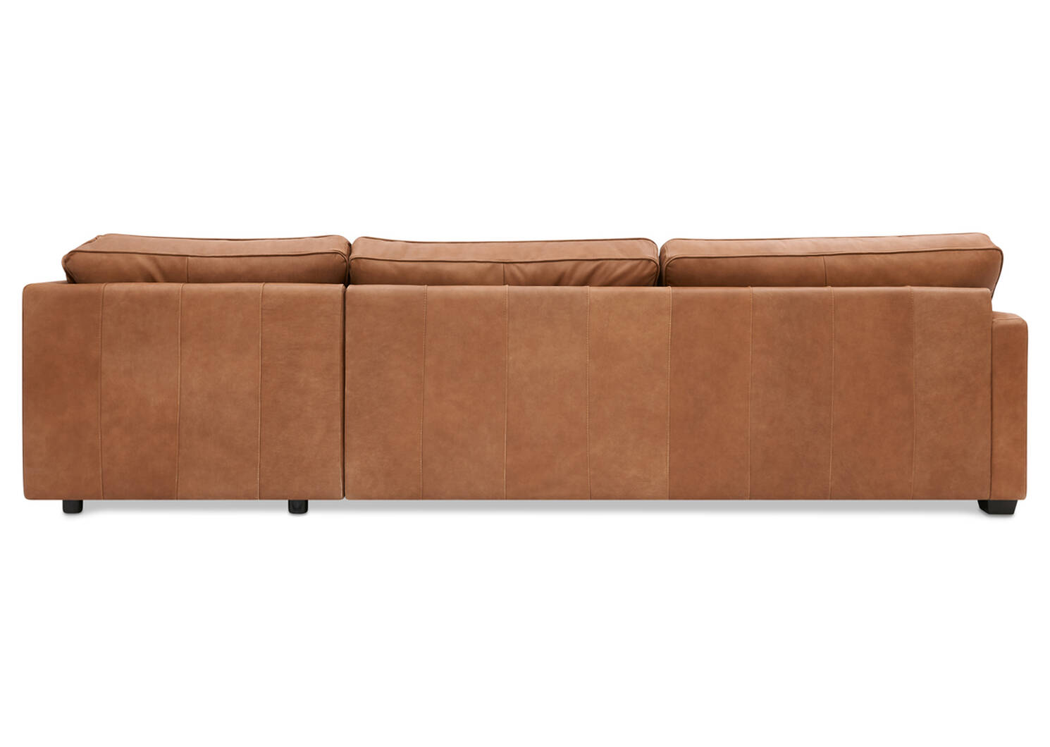 Burke Custom Leather 3PC Sectional