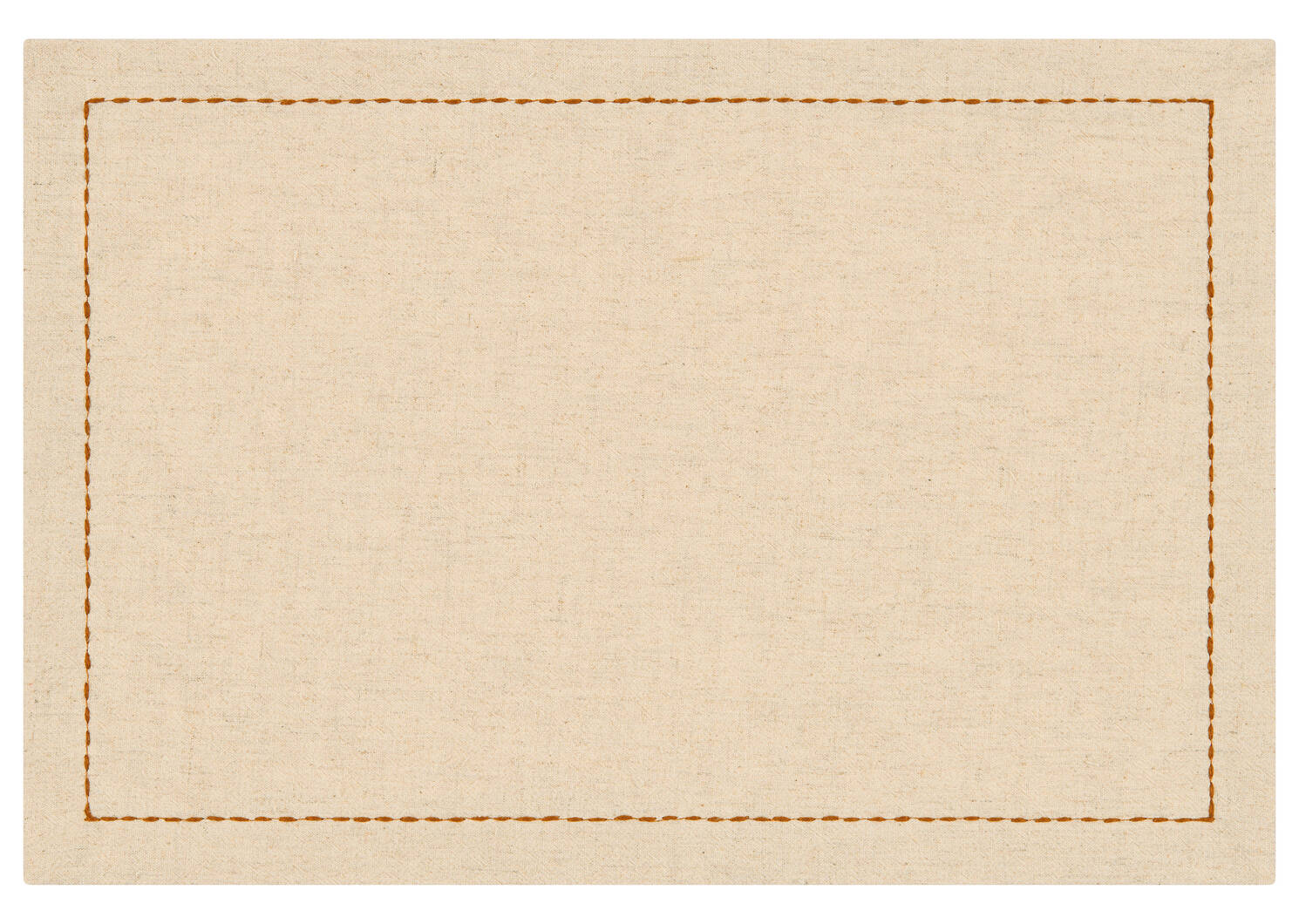 Crinkle Stitched Placemat Natural