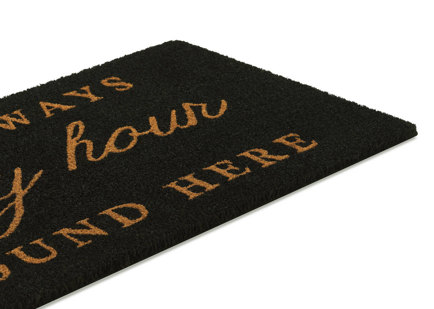 Happy Hour Doormat Grey