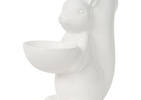 Squirrel Dish White