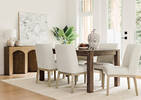 Ryan Dining Chair -Charlotte Ivory/Salt