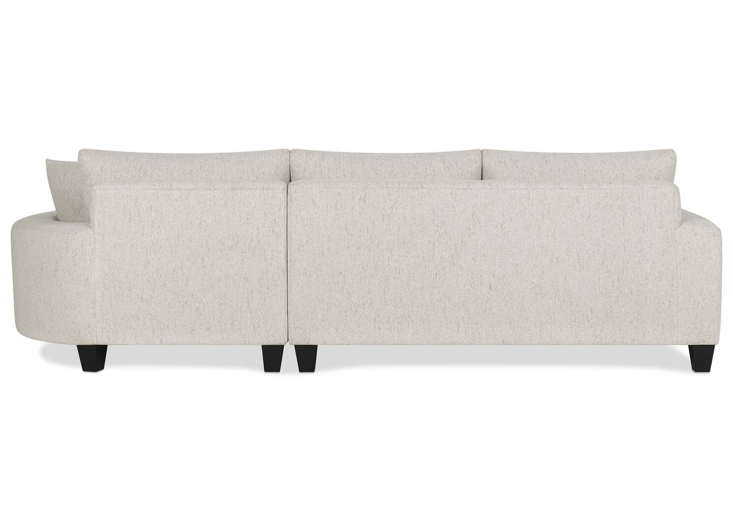 Bronx Round Chaise RCF -Fairfax Oyster