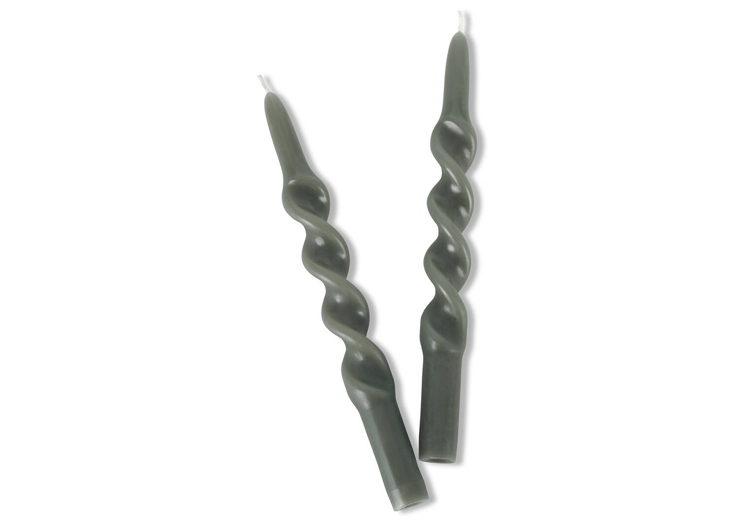 Ensemble de chandelles Twist sauge
