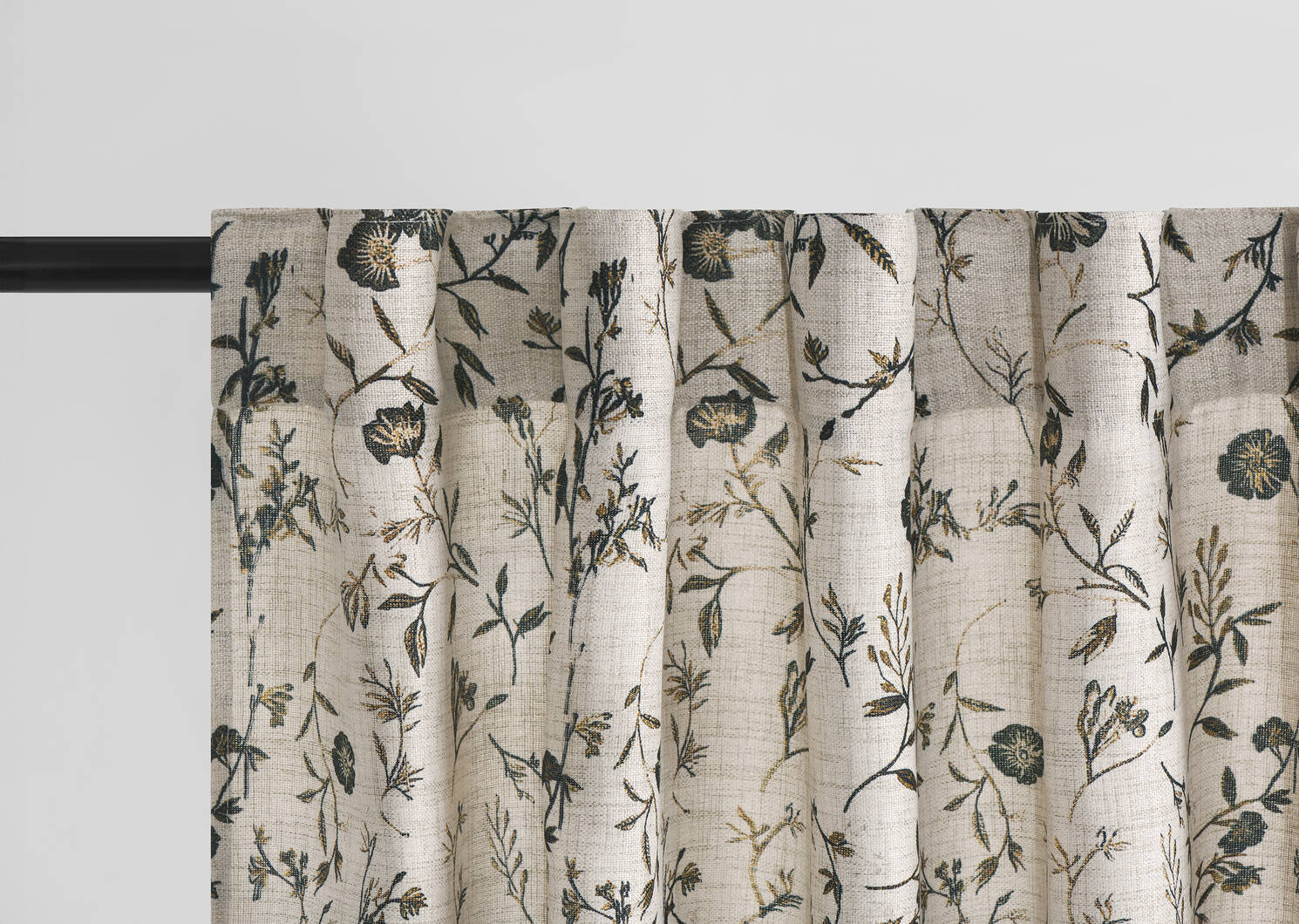 Suki Curtain 96 Ash/Multi