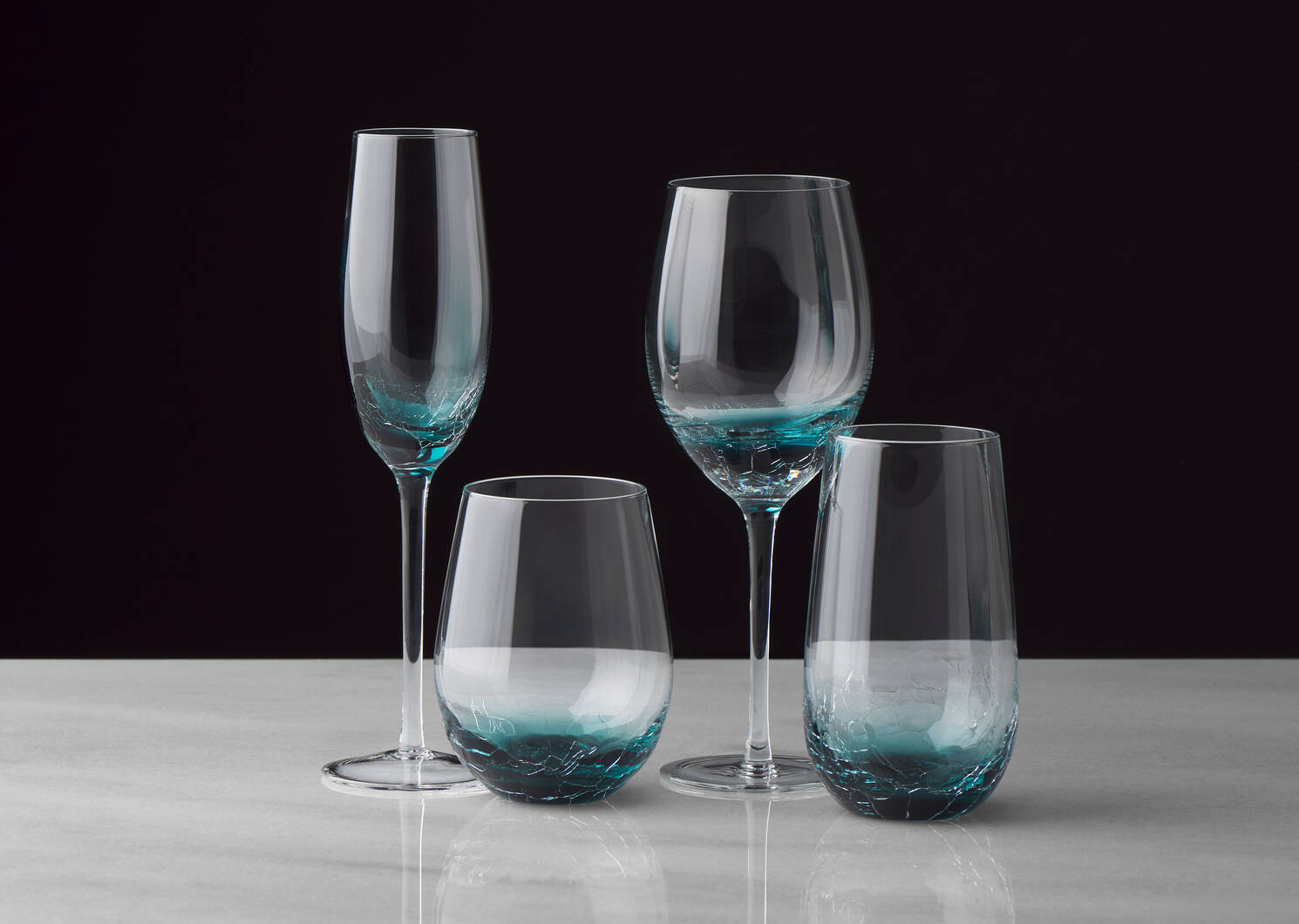 Verre à vin Lively sarcelle
