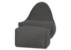 Cabana Chair w/ Ottoman -Kobe Graphite