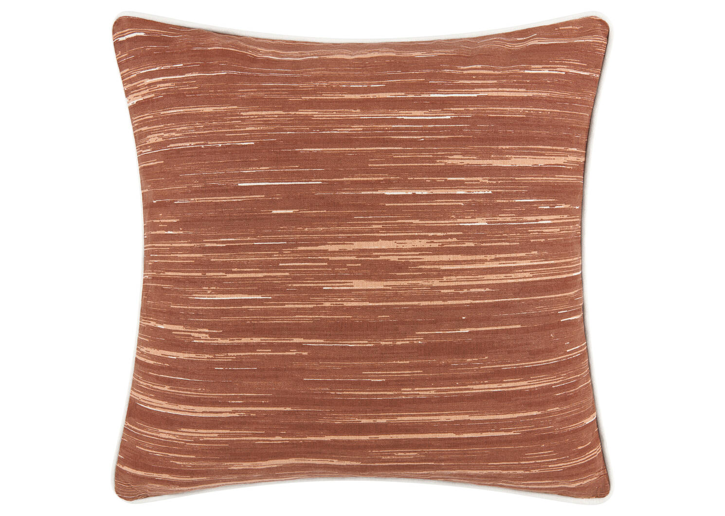 Myrtos Outdoor Pillow 21x21 Rust