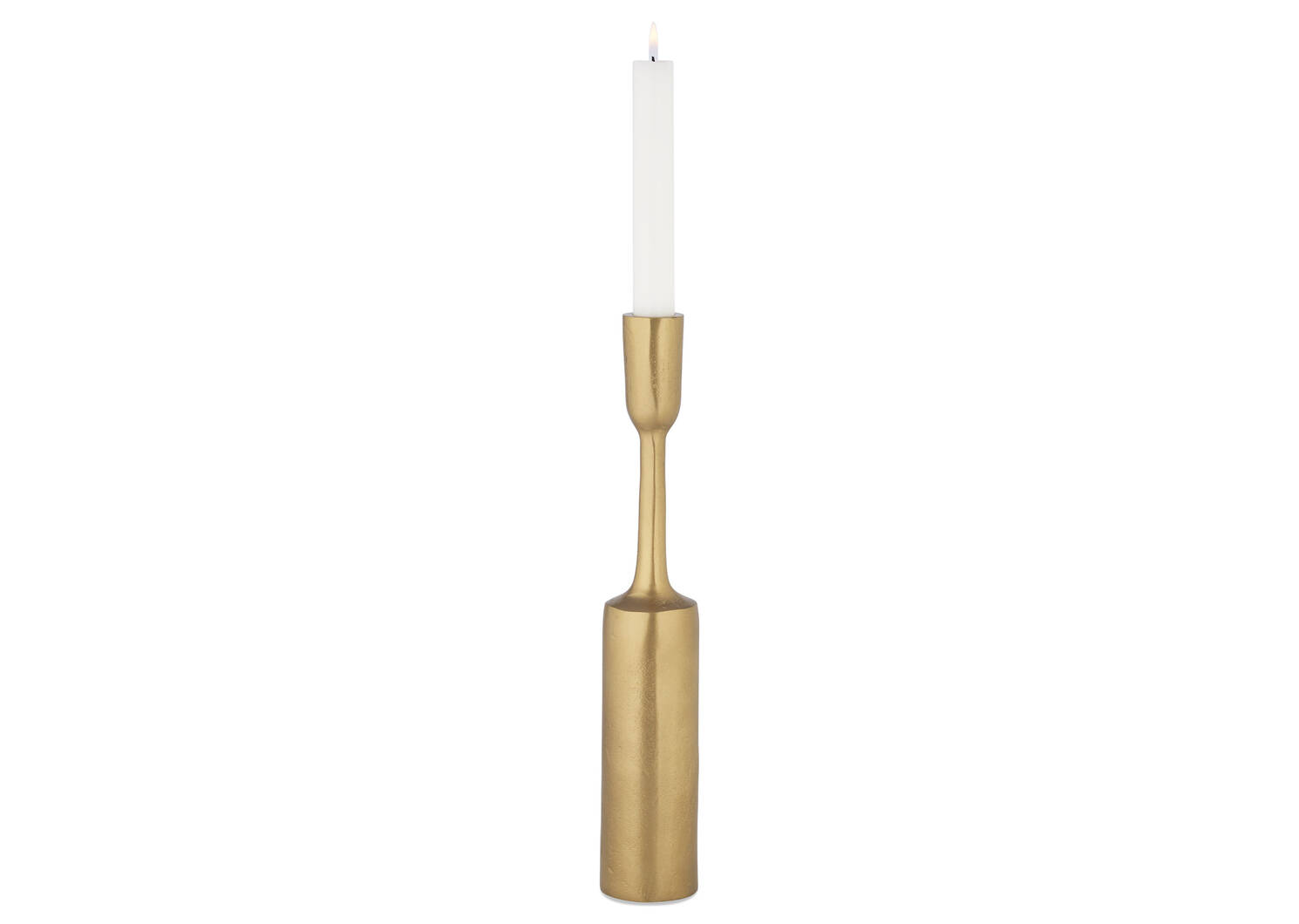 Claret Candle Holder Gold