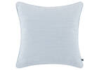 Coussin Bailey 20x20 bleu brume