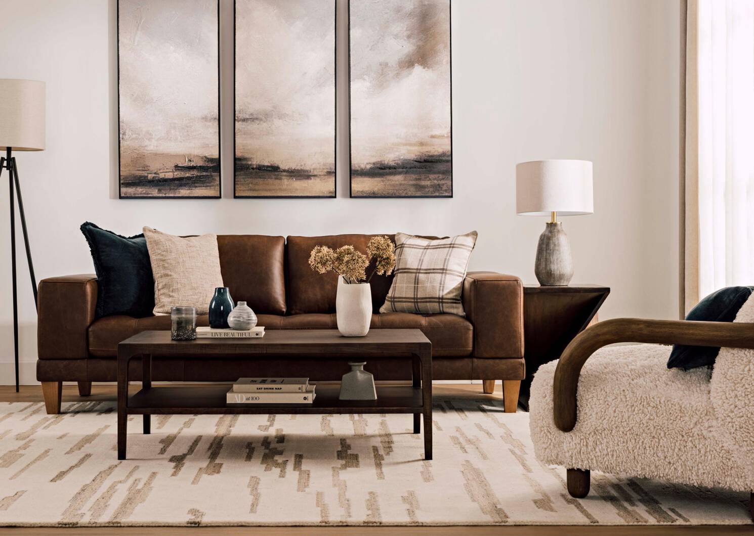 Gloria Armchair -Burke Natural