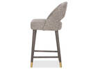 Tabouret Jerusha -Gower terre/caroube