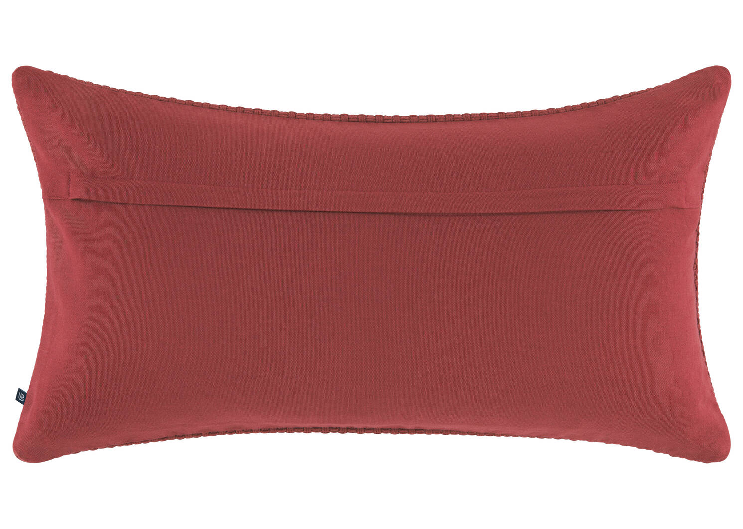 Camber Cotton Pillow 12x22 Wine