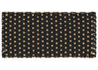 Paillasson tissé Rope noir
