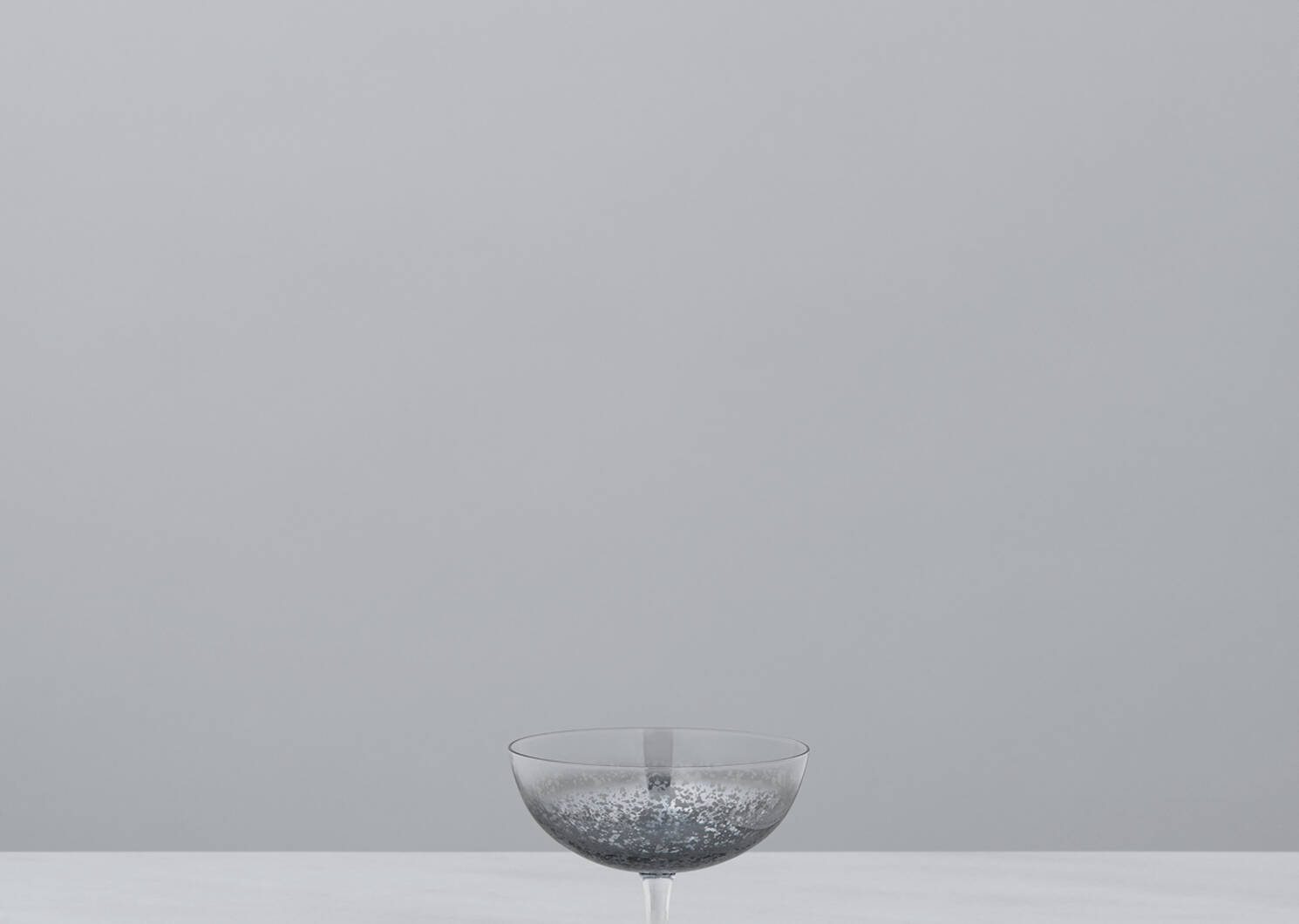 Shimmer Glassware - Silver Grey