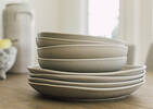 Galiano 16 pce Dish Set Lt Grey