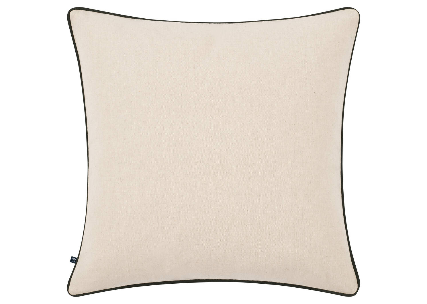 Emmett Cotton Pillow 20x20 Black/Natu