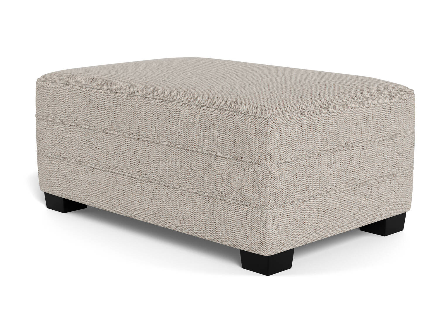 Azure Custom Ottoman 40x26"