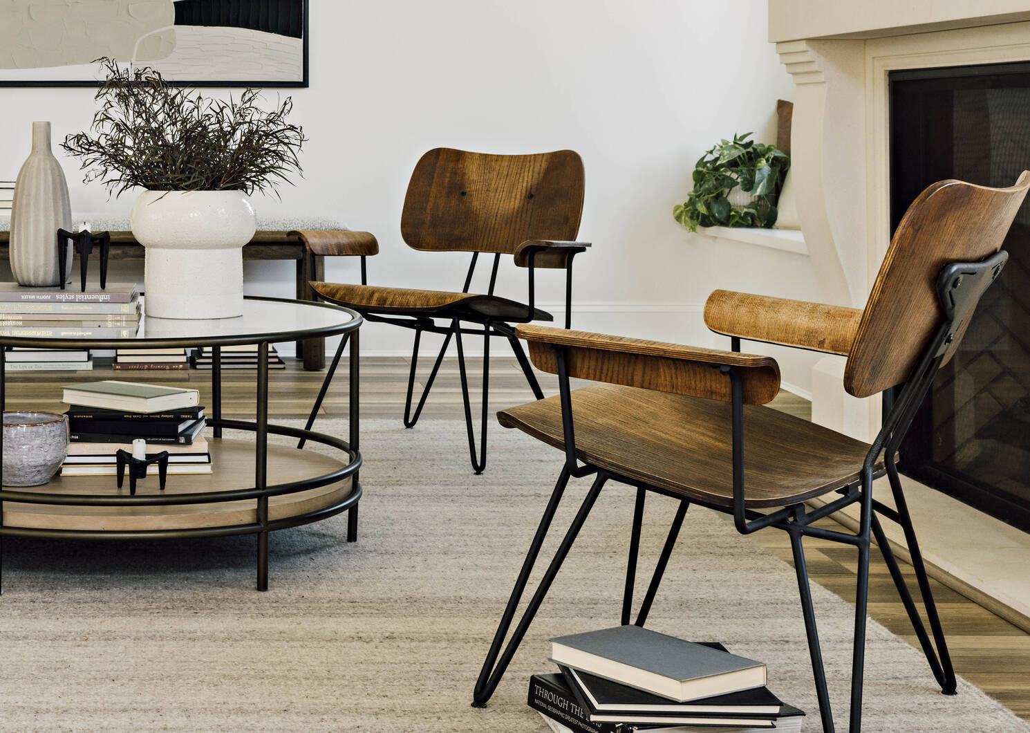 Rylan Armchair -Natural Oak