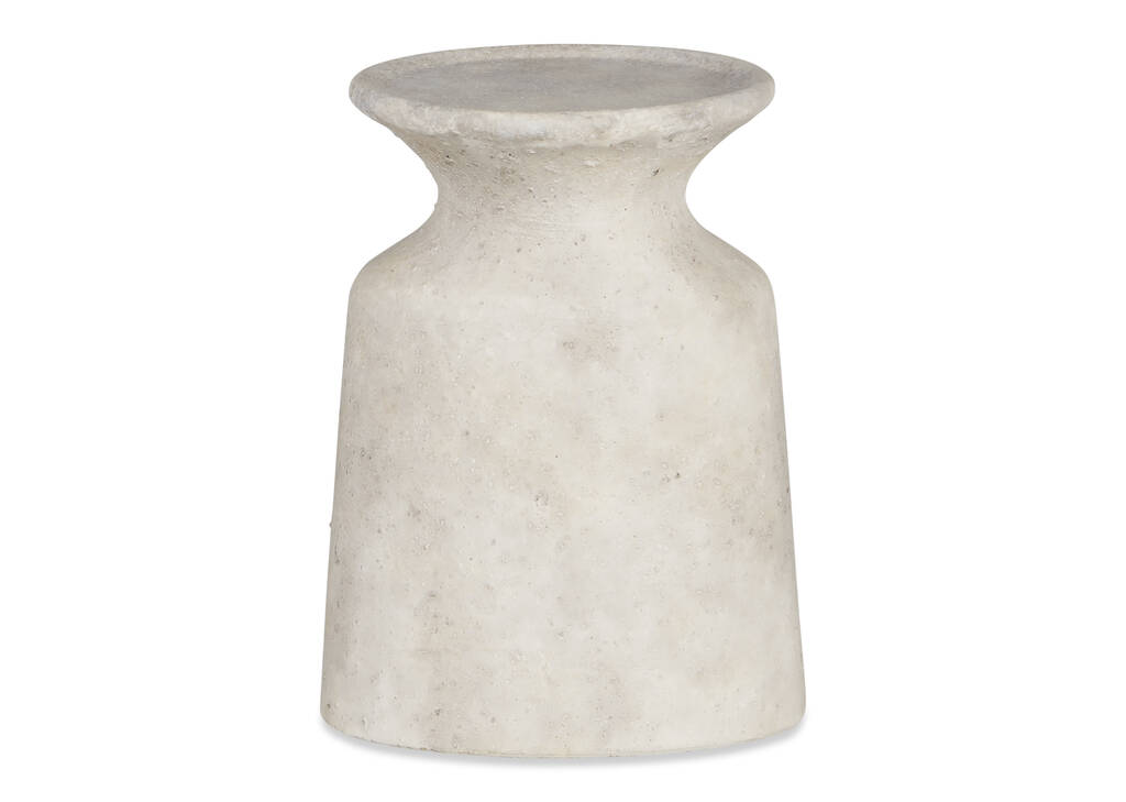 Cillian Candle Holder Short White