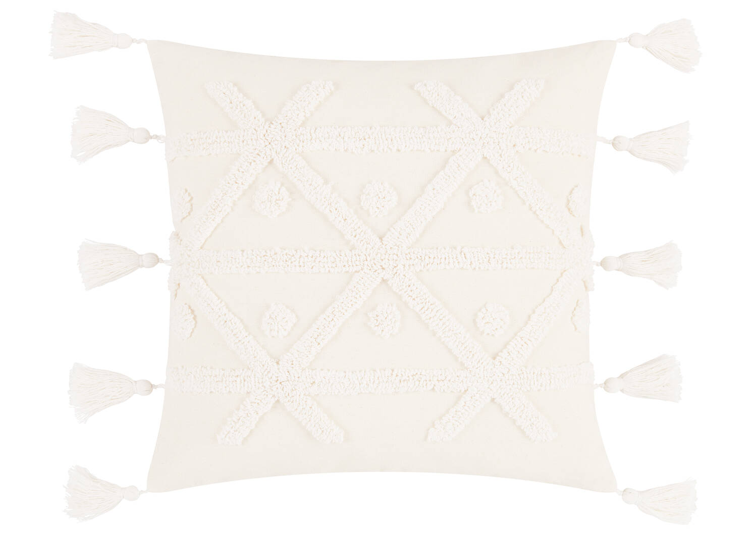 Ezra Pillow 20x20 Ivory