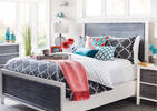 Marina Bay Nightstand -Skye Grey