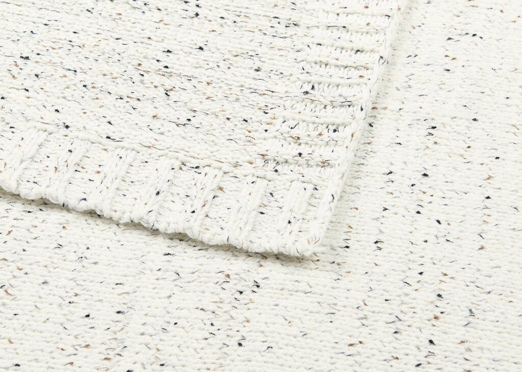 Shana Chenille Flecked Throw Ivory/Multi