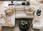 Table basse Quincy -noire