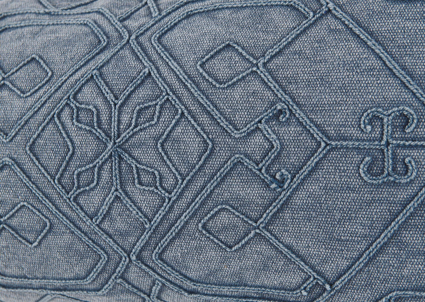 Frida Pillow 12x22 Blue