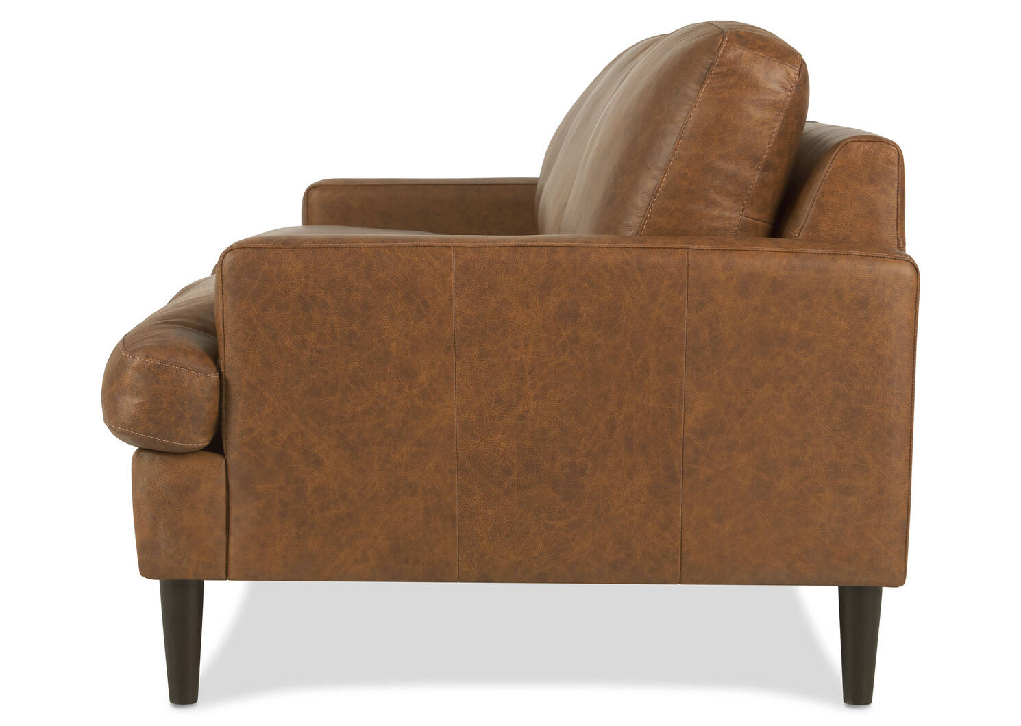 Savoy Leather Sofa -Piper Rye