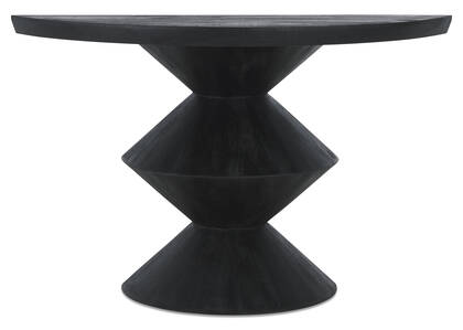 Table console Edgewood -Portica charbon