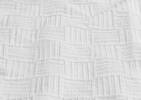 Ensembles de housse de couette en coton Garrett blancs