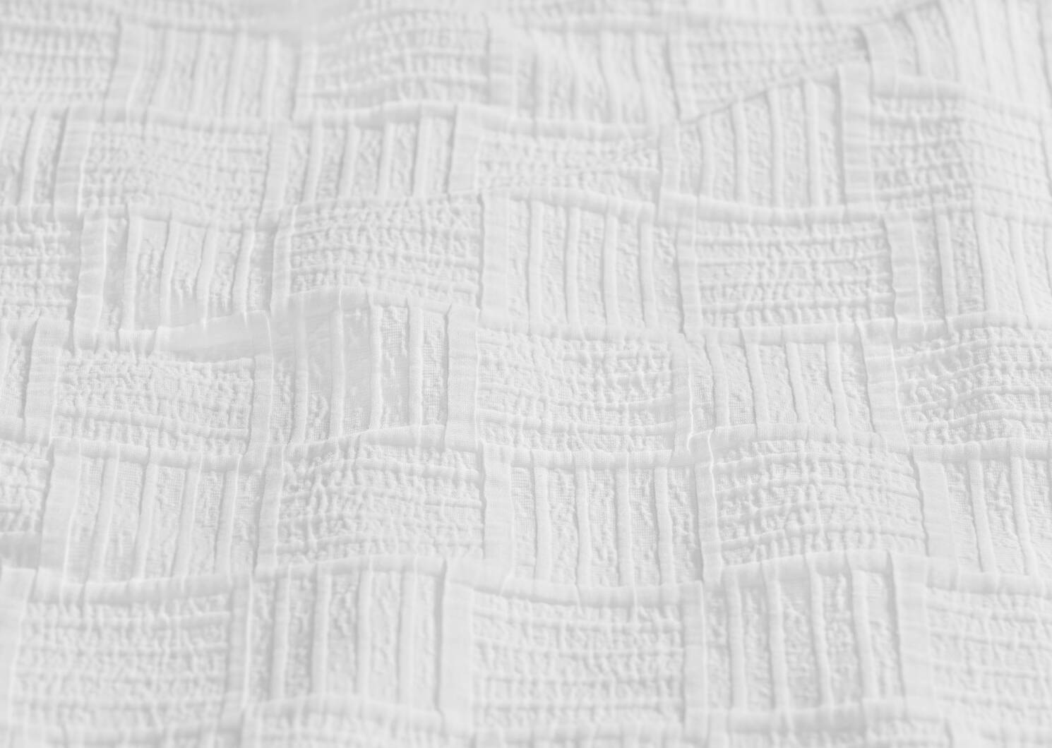 Ensembles de housse de couette en coton Garrett blancs