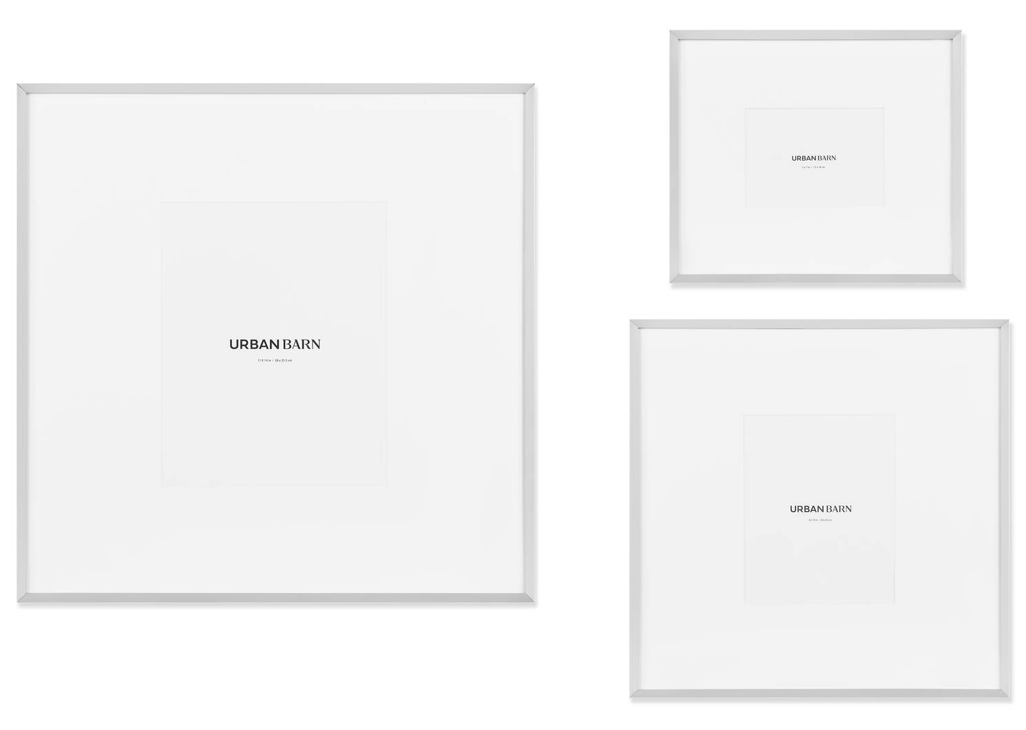 Russo Gallery Frame 5x7 Brushed Silve