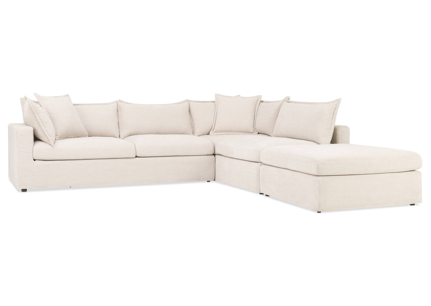 Eloise Sectional RCF -Nile Cream