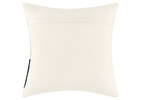 Cruz Outdoor Pillow 21x21 Ivory/Black